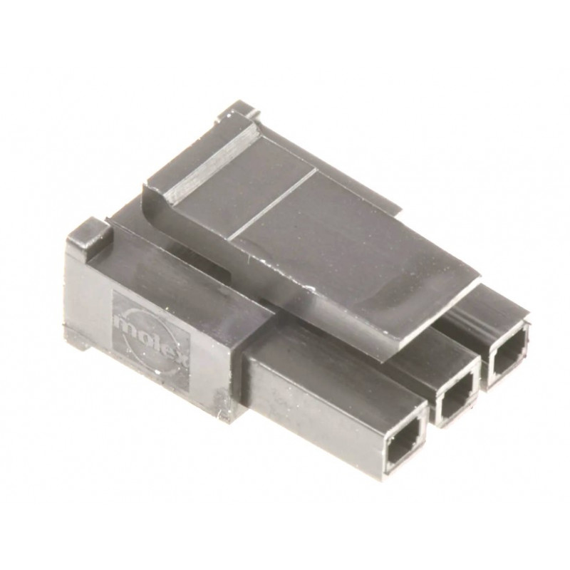 1x Molex Microfit 3.0 1x3 male+female connector and crimps