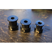 Black 2GT Pulleys and Idlers